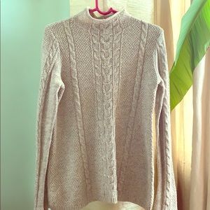 Gap stitch winter sweater